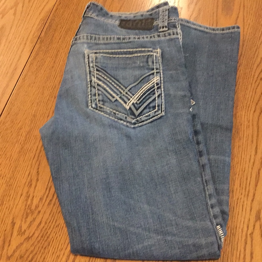 BUCKLE BLACK JEANS